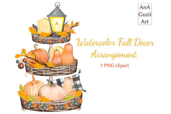 Download Watercolor Fall Decor Clipart Pumpkins - Pumpkins Collection