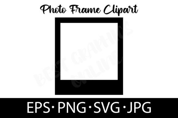 Download Photo Frame EPS SVG PNG JPG Instant Film - Photo frame Collection