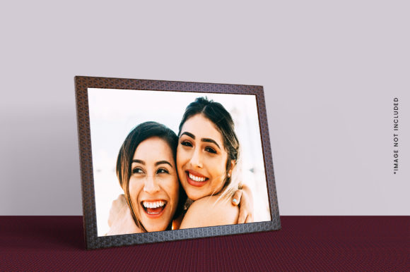 Download Photo Frame Mockup with Cute Girl Photo - Photo frame Collection