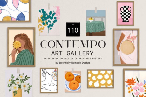 Download Contemporary Gallery Art Collection - Collection Collection